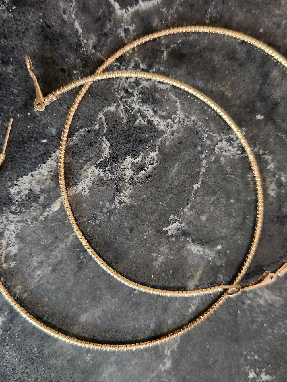 Gold Hoop Earrings - Elegant Women’s Jewelry